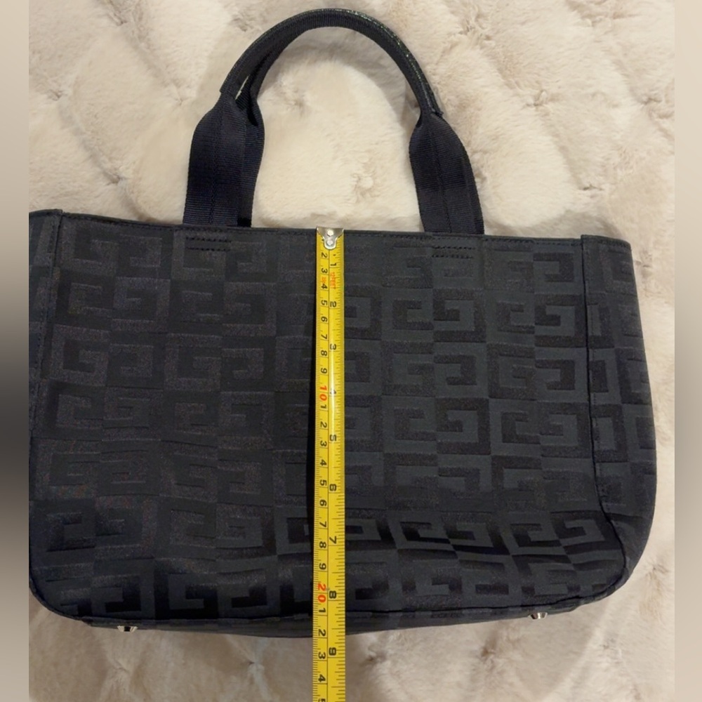 Authentic Givenchy Black Patterned Tote - image 8